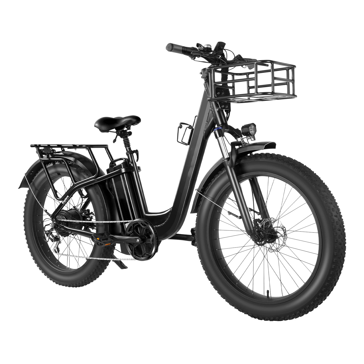 🔥 Sale🔥✨Electric bike with storage box with 48V / 15Ah lithium battery✨