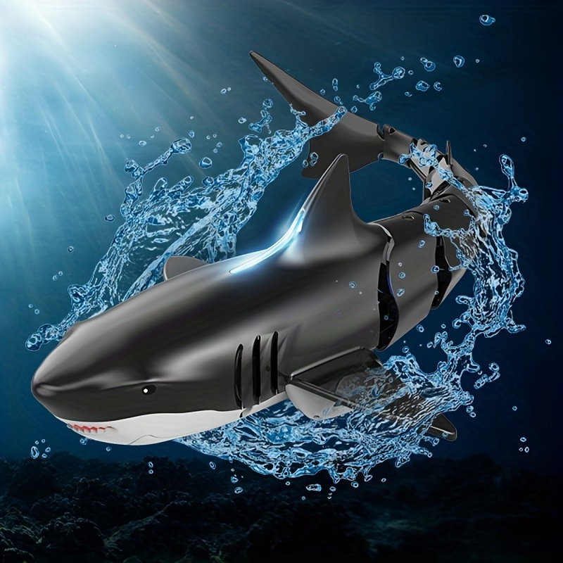 Fun & Waterproof Remote Control Shark Pool Toy - Perfect Gift For 6-12 Year Old Boys & Girls!