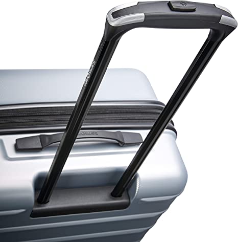 2 Hardside Expandable Luggage with Spinner Wheels, 3-Piece Set (20/24/28), Arctic Silver