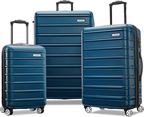 2 Hardside Expandable Luggage with Spinner Wheels, 3-Piece Set (20/24/28), Lagoon Blue